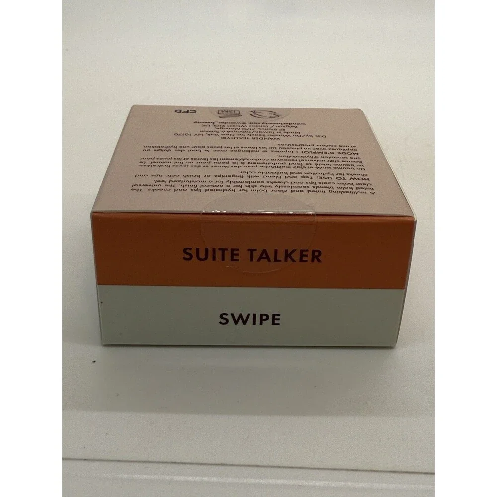 Wander Beauty Double Date Lip Cheek Duo Suite Talker/Swipe 2.10g NIB, Face Brush